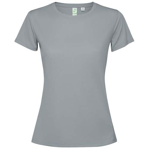 gray Camiseta de manga corta para mujer