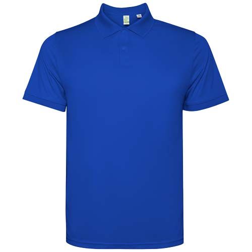 azulón Polo de manga corta para hombre
