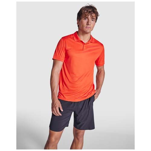 azulón Polo de manga corta para hombre