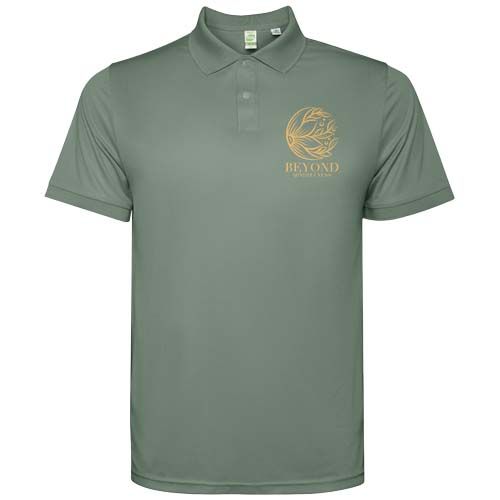 verde salvia Polo de manga corta para hombre de 125 g/m²