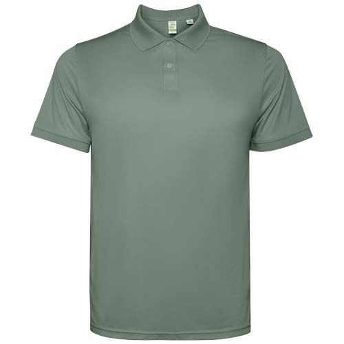 verde salvia Polo de manga corta para hombre