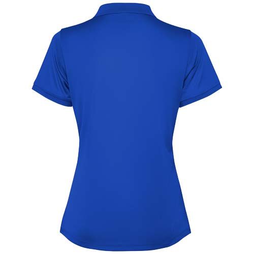 azulón Polo de manga corta para mujer de 125 g/m²