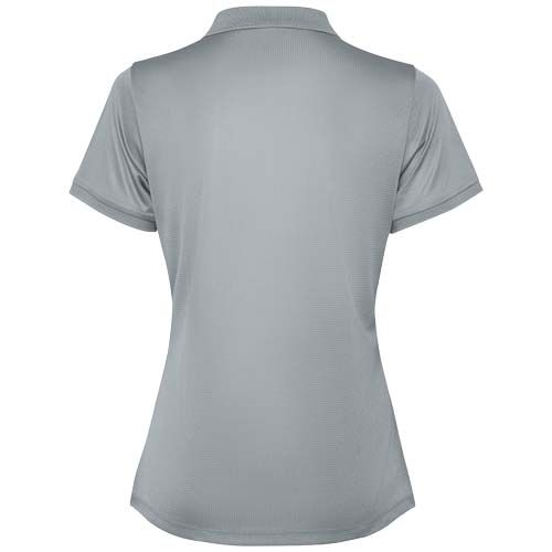 gray Polo de manga corta para mujer
