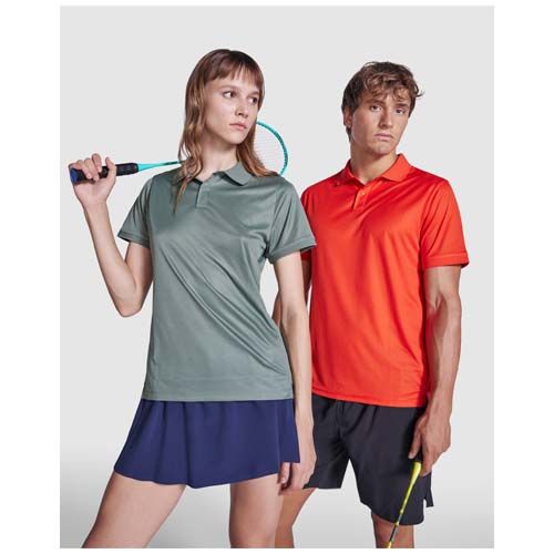 naranja fuego Polo de manga corta para mujer de 125 g/m² Tormo