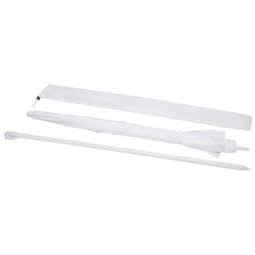 white Sombrilla de playa