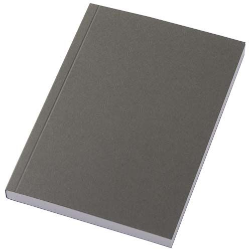 gray Libreta A6 de tapa blanda con 100 hojas