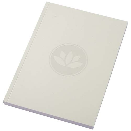 Libreta A5 de tapa blanda con 100 hojas de papel reciclado 
