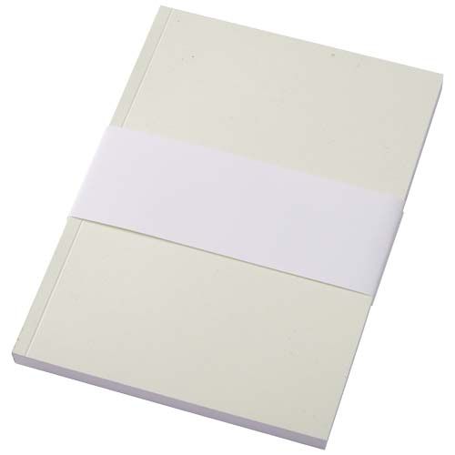 Libreta A5 de tapa blanda con 100 hojas de papel reciclado 