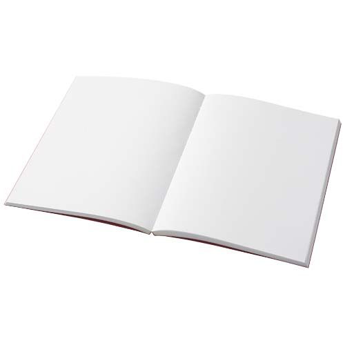 red Libreta A5 de tapa blanda con 100 hojas de papel reciclado