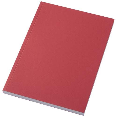 red Libreta A5 de tapa blanda con 100 hojas de papel reciclado