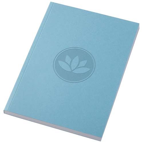 Libreta A5 de tapa blanda con 100 hojas de papel reciclado 