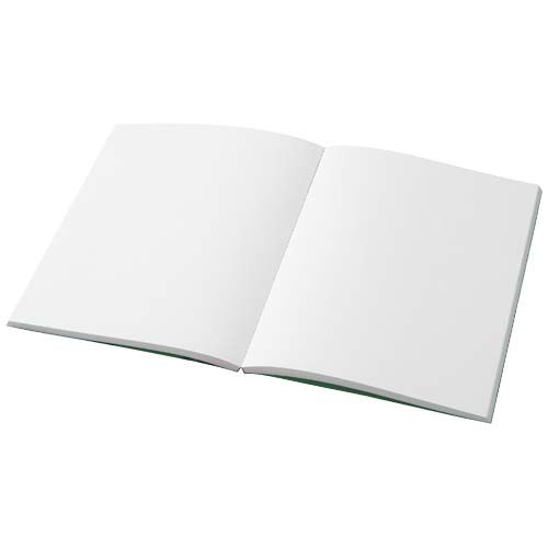 green Libreta A5 de tapa blanda con 100 hojas de papel reciclado