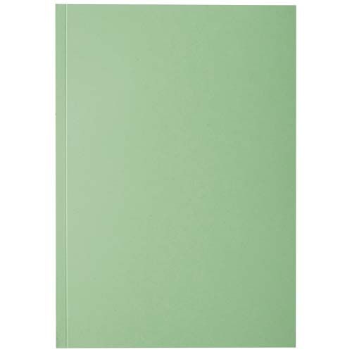green Libreta A5 de tapa blanda con 100 hojas de papel reciclado