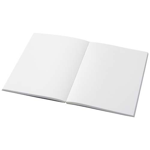 carbón Libreta A5 de tapa blanda con 100 hojas de papel reciclado