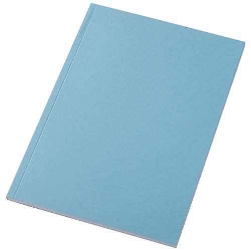 blue Libreta A5 de tapa blanda con 50 hojas de papel reciclado