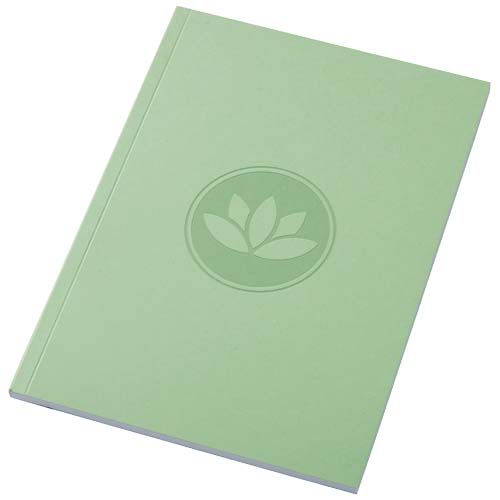 Libreta A5 de tapa blanda con 50 hojas de papel reciclado 