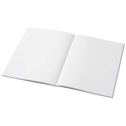 carbón Libreta A5 de tapa blanda con 50 hojas de papel reciclado