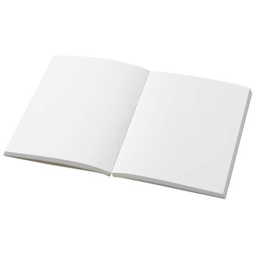 Libreta A6 de tapa blanda con 100 hojas de papel reciclado 