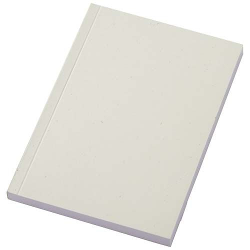 Libreta A6 de tapa blanda con 100 hojas de papel reciclado 