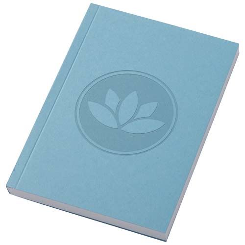 Libreta A6 de tapa blanda con 100 hojas de papel reciclado 