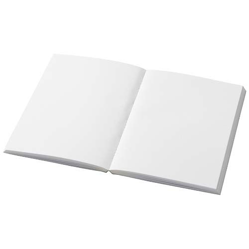 Libreta A6 de tapa blanda con 100 hojas de papel reciclado 