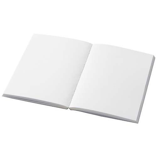 Libreta A6 de tapa blanda con 100 hojas de papel reciclado 