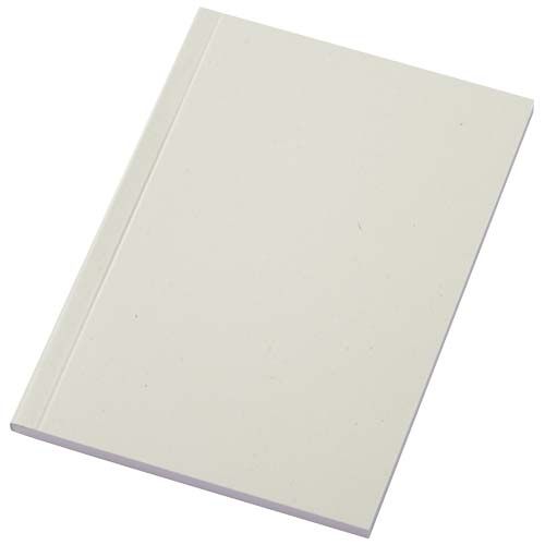 marfil Libreta A6 de tapa blanda con 50 hojas de papel reciclado