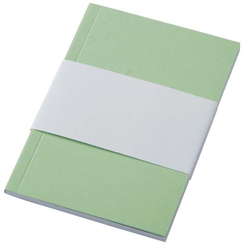 green Libreta A6 de tapa blanda con 50 hojas de papel reciclado