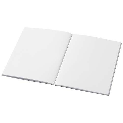 carbón Libreta A6 de tapa blanda con 50 hojas de papel reciclado