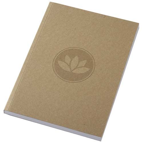 Cahier kraft Novella Austen A5 recyclé à couverture souple de 100 feuilles - 2