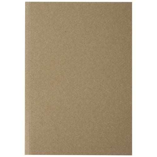 natural Libreta A5 de tapa blanda craft con 100 hojas de papel reciclado