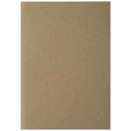 Libreta de tapa blanda craft con 50 hojas de papel reciclado 