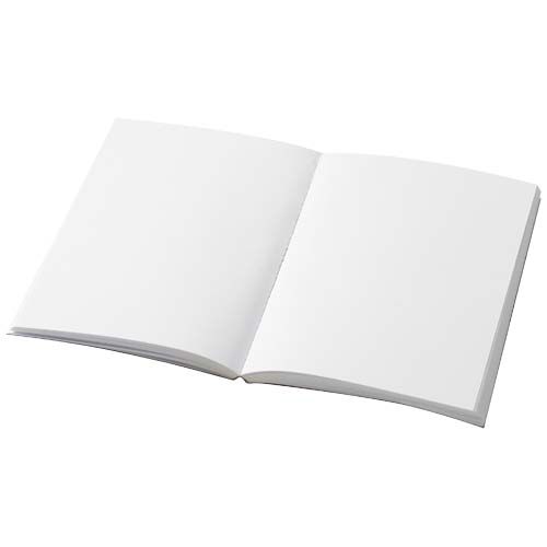 Libreta A6 de tapa blanda craft con 100 hojas de papel reciclado 