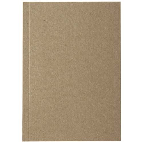Libreta A6 de tapa blanda craft con 100 hojas de papel reciclado 