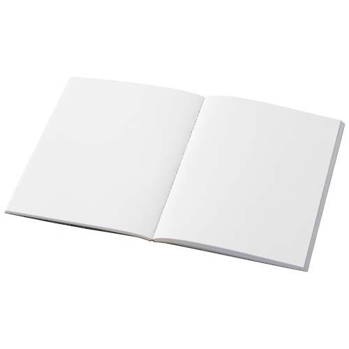 Libreta A6 de tapa blanda craft con 50 hojas de papel reciclado 