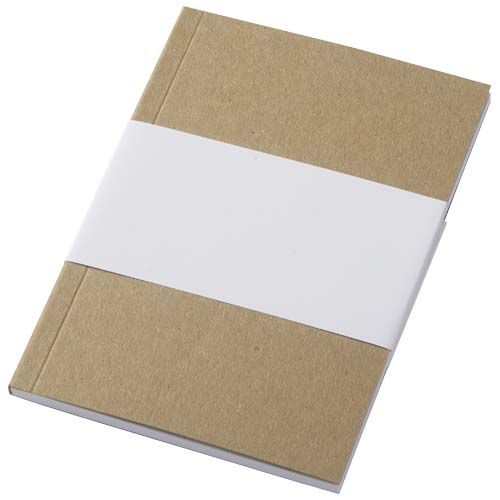 Carnet A6 à couverture souple recyclée en kraft Novella Austen avec 50 feuilles - 6