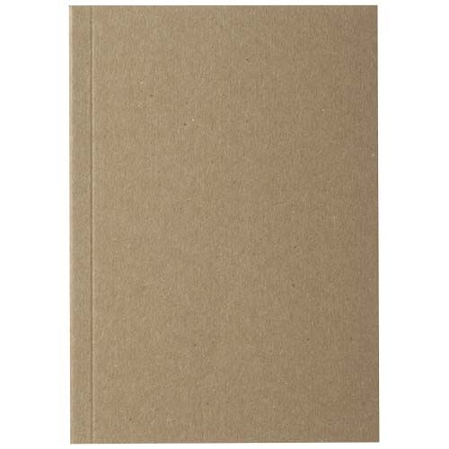 Libreta A6 de tapa blanda craft con 50 hojas de papel reciclado 