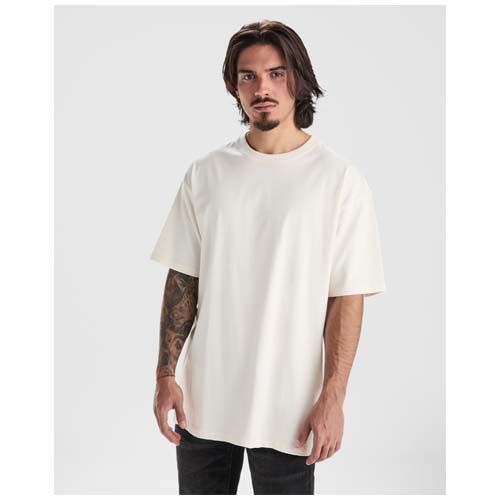coral Camiseta holgada de manga corta unisex de 210 g/m² Bull
