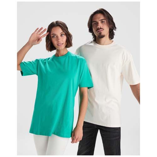 coral Camiseta holgada de manga corta unisex de 210 g/m² Bull