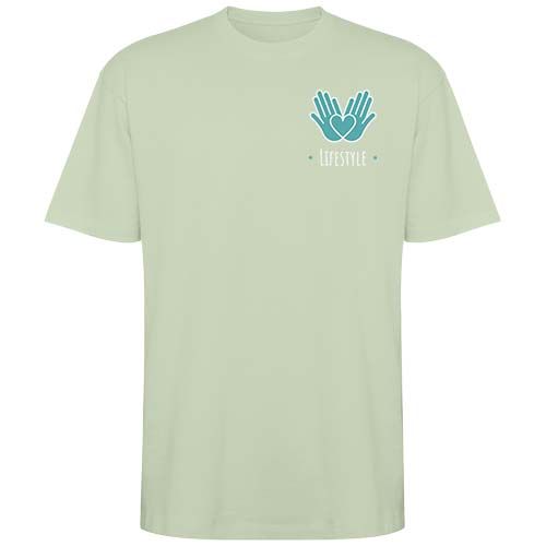 verde pálido Camiseta holgada de manga corta unisex de 210 g/m² Bull