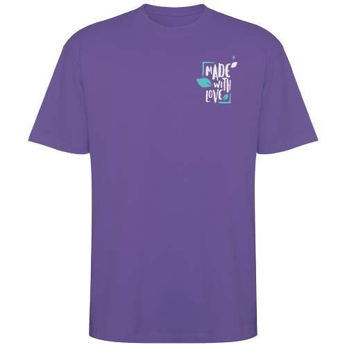 morado claro Camiseta holgada de manga corta unisex de 210 g/m² Bull