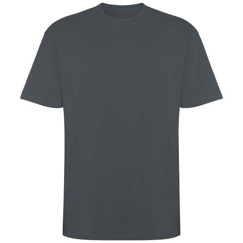 negro ébano Camiseta holgada de manga corta unisex de 210 g/m²