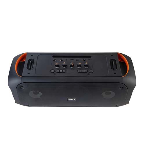 black Altavoz karaoke de 75 W con Bluetooth®