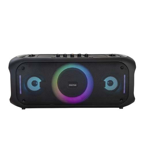 black Altavoz karaoke de 75 W con Bluetooth®