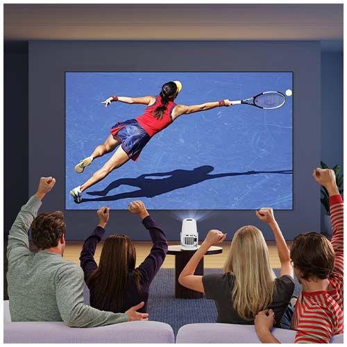 white Proyector de 720P