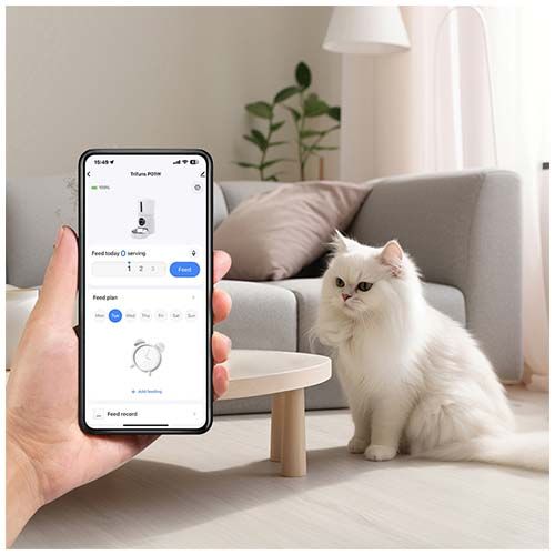 Comedero automático inteligente con wifi 