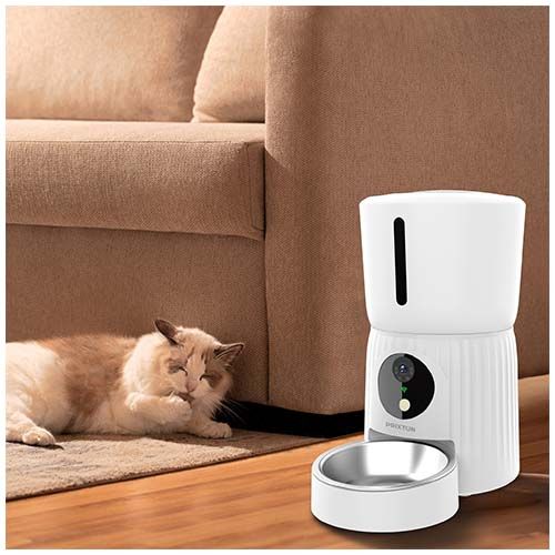 Comedero automático inteligente con wifi 