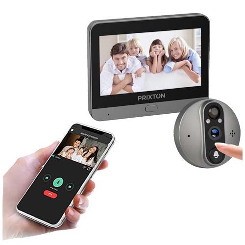 Judas pour porte intelligent avec Wi-Fi Prixton DV50 - 2