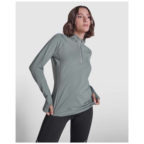 Sweatshirt Estambul à manches longues et demi-zip pour femme - 4