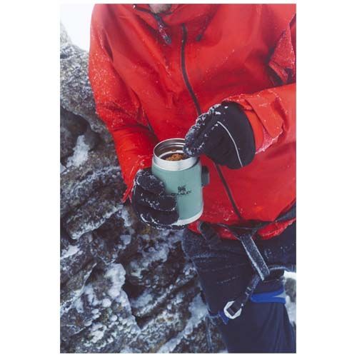 verde bosque Tarro de 400 ml con cuchador